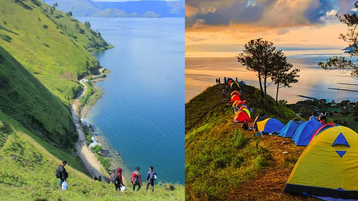 Bukit siadtaratas: tempat saksikan panorama danau toba yang aduhai Bukit siadtaratas