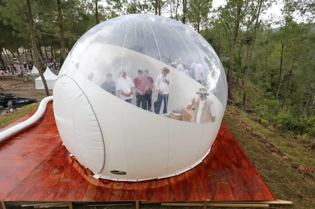bubble tent